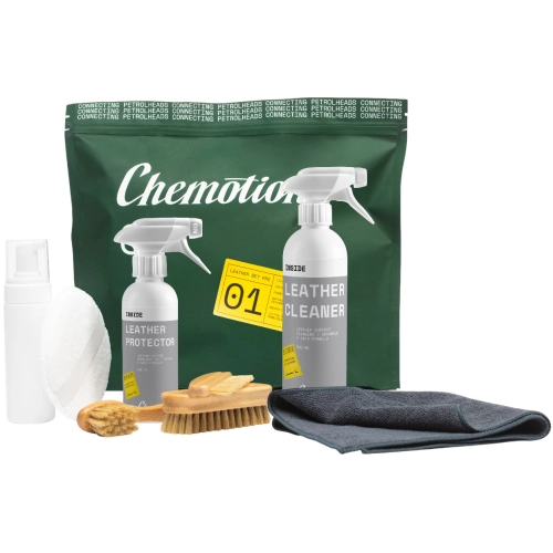 CHEMOTION LEATHER SET PRO zestaw kosmetyków do czyszczenia i impregnacji skóry
